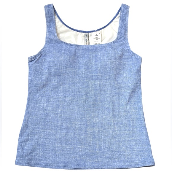 Tommy Bahama Island Cays Colorblock Scoop Neck Tankini Top